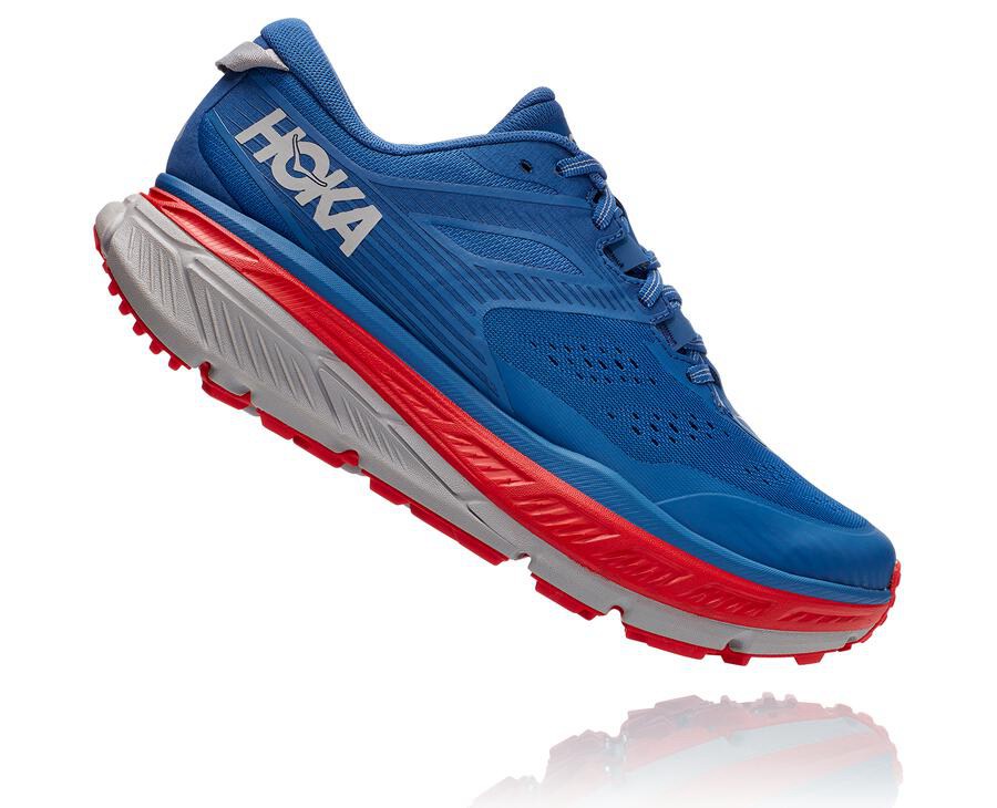 Hoka One One Trainers Mens Blue - Stinson Atr 6 - 73569TXME